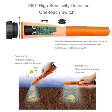 GoldWhisper Pinpoint Metal Detector