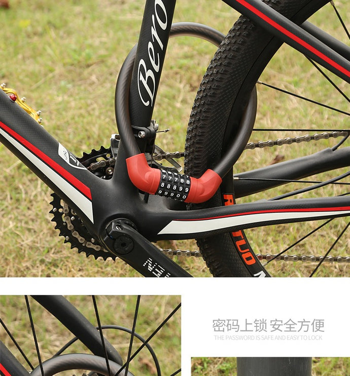 Steel Cable Ring Bike Lock