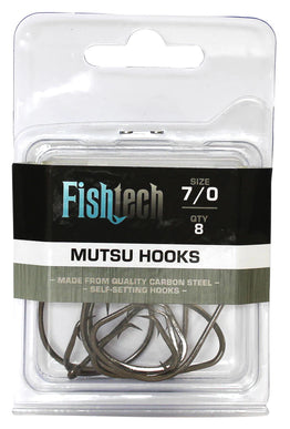 Mutsu Hooks 7/0 8 Per Pack