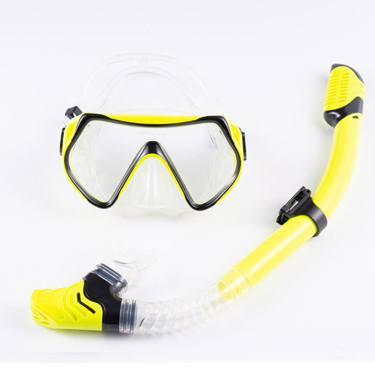 Adult Silicone Mask and Snorkel Set