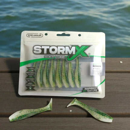 StormX™ Cyclone Minnow 3" Soft Lure — Yellow Tail