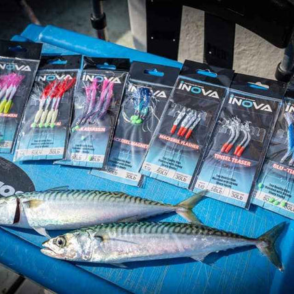 INOVA Bait Flasher Rig – Mackerel Flasher 1/0 Hook | Live Bait Rig NZ