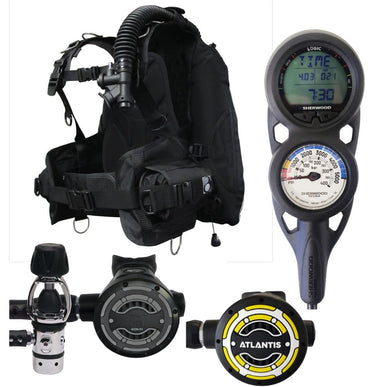 Atlantis Sherwood Scuba Bundle – With All in One with Computer