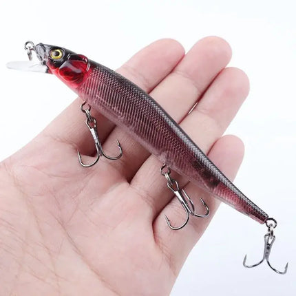 Bionic Hard Fishing Lure with 3D Eyes (11.5cm/14g) – 5/10pcs