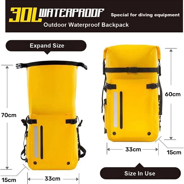 Outdoor Freediving & Scuba Long Fin Backpack