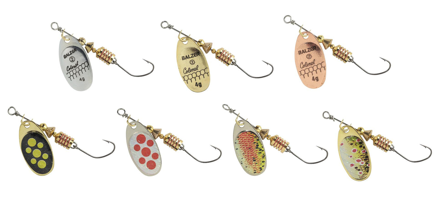 Colonel Classic Trout Spinner Single Hook