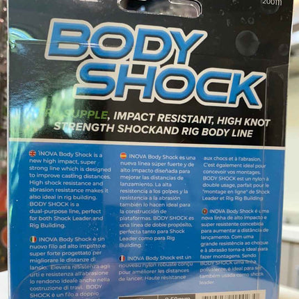 INOVA Body Shock Shock Leader & Rig Body Line | 40–80lb