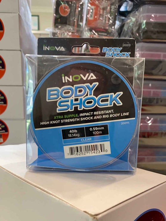 INOVA Body Shock Shock Leader & Rig Body Line | 40–80lb
