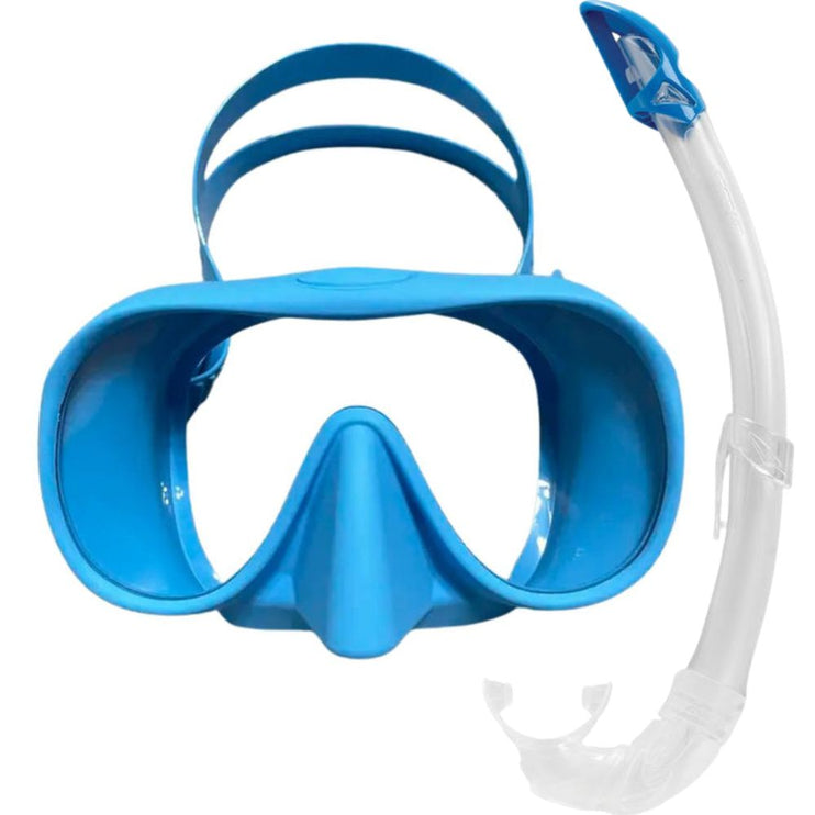 Xtremeview Frameless Dive Mask & Cressi Mexico Snorkel Combo