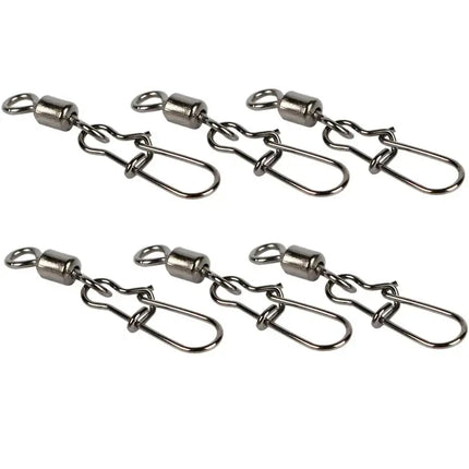 Stainless Steel Fishing Swivel Snaps – 50/100/200pcs