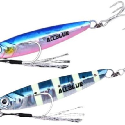 Premium 30g Casting Jig Lure – 68mm Luminous Saltwater Fishing Jig