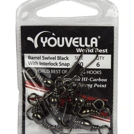 Youvella Swivel Snap 1/0 (6 per pack)